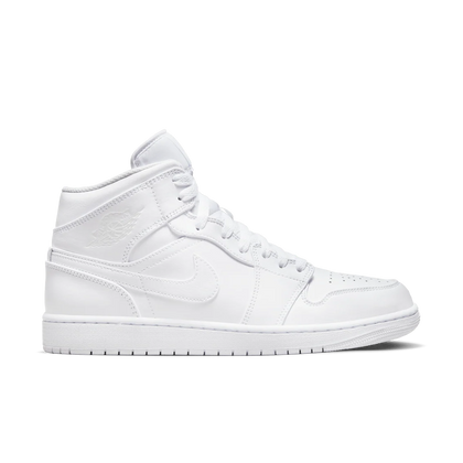 Air Jordan 1 Mid Triple White – Sneakers