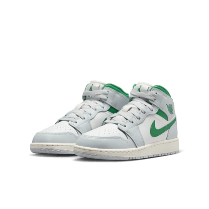 Jordan 1 Mid White Pure Platinum Pine Green (GS) – DQ8423-142-38 – product view 2
