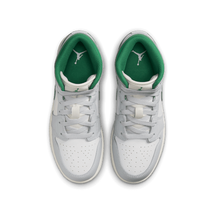 Jordan 1 Mid White Pure Platinum Pine Green (GS) – DQ8423-142-38.5 – product view 3
