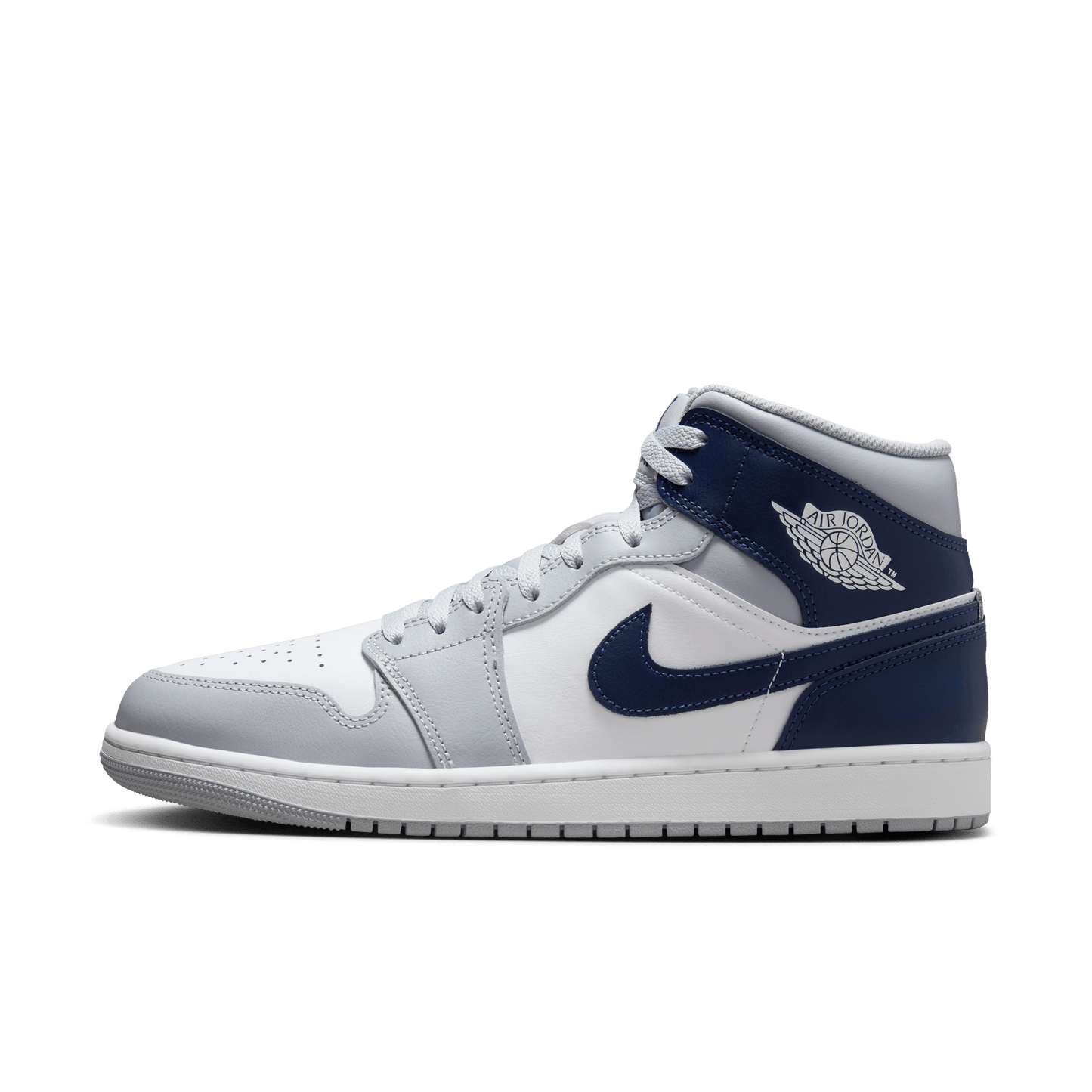 Jordan 1 Mid Wolf Grey Midnight Navy – DQ8426-104-47.5 – product view 5