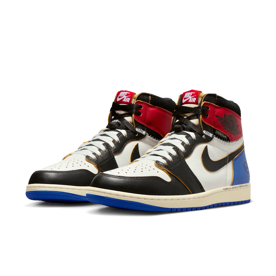 Air Jordan 1 Retro High OG SP Fragment x Union LA Varsity Red Sport Royal