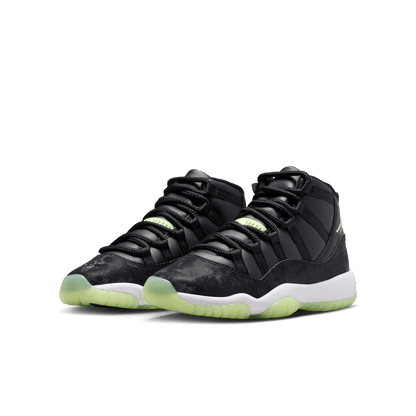 Jordan 11 Retro Black Barely Volt (GS) – IB1378-001-36.5 – product view 2