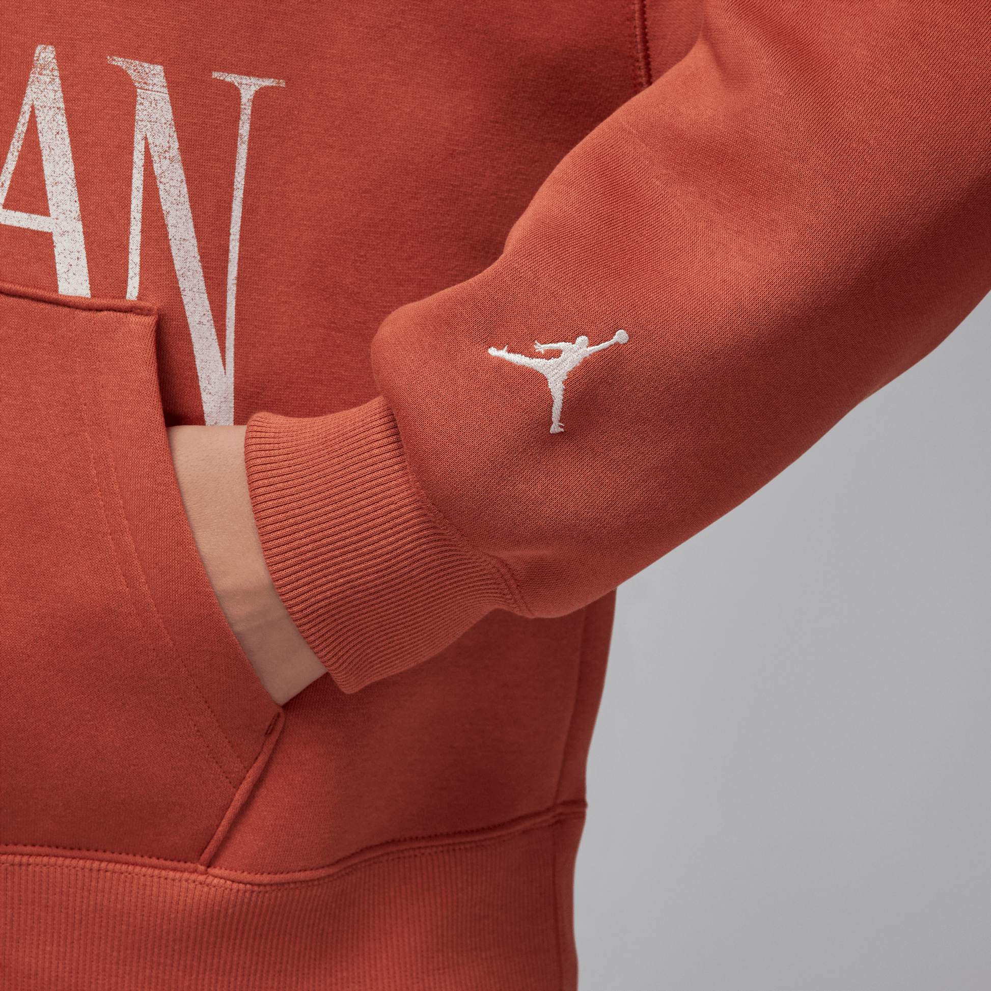 Jordan Brooklyn Fleece Women's Pullover Hoodie Dusty Peach/Sail – FN5434-209-XS – product view 4