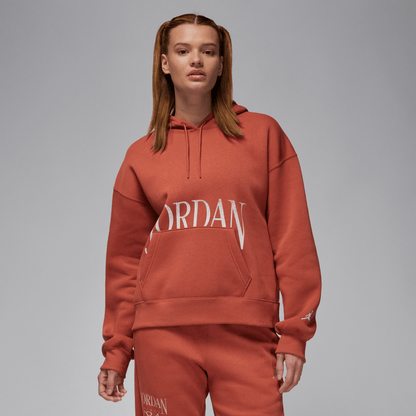 Jordan Brooklyn Fleece Women's Pullover Hoodie Dusty Peach/Sail – FN5434-209-XS – product image