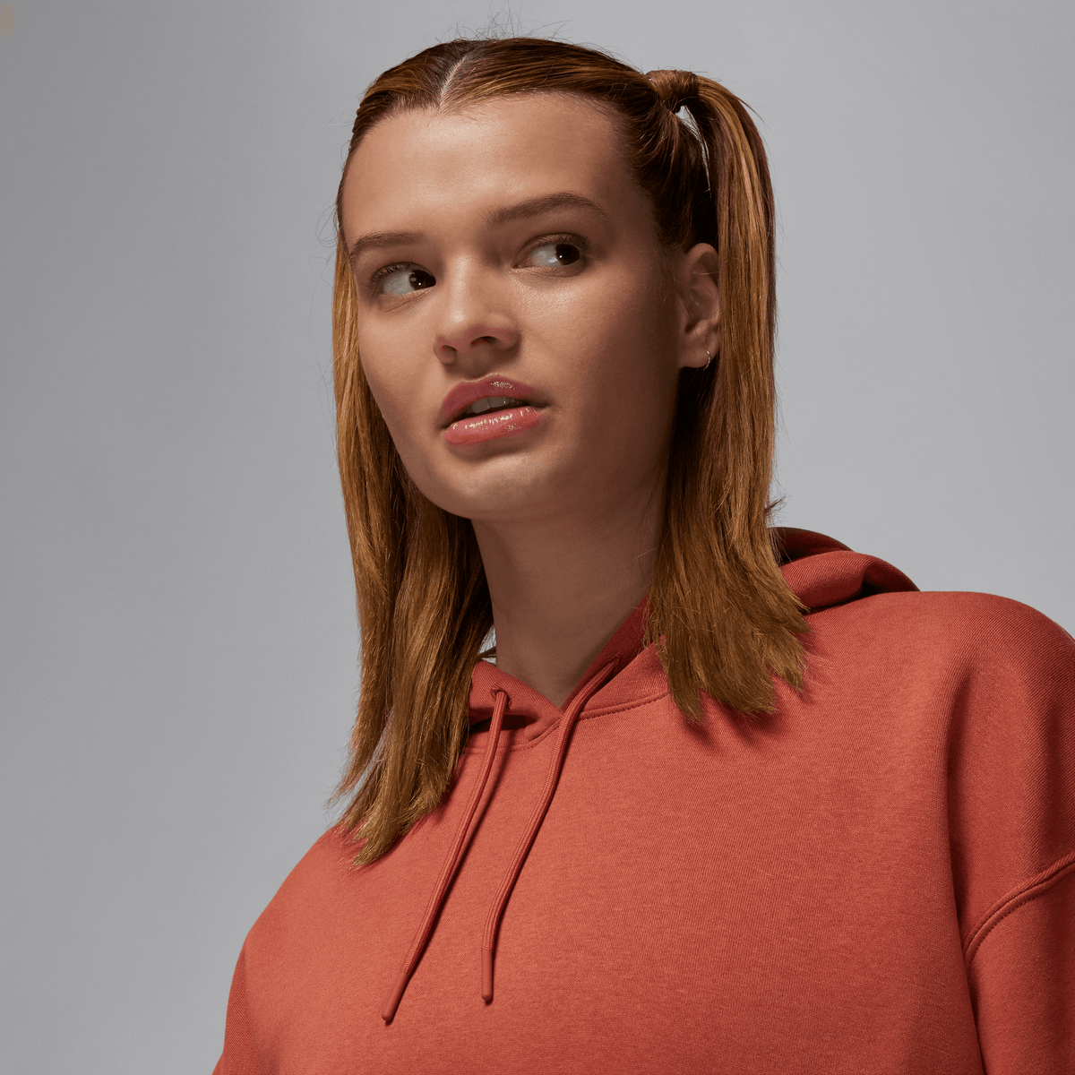 Jordan Brooklyn Fleece Women's Pullover Hoodie Dusty Peach/Sail – FN5434-209-XS – product view 3