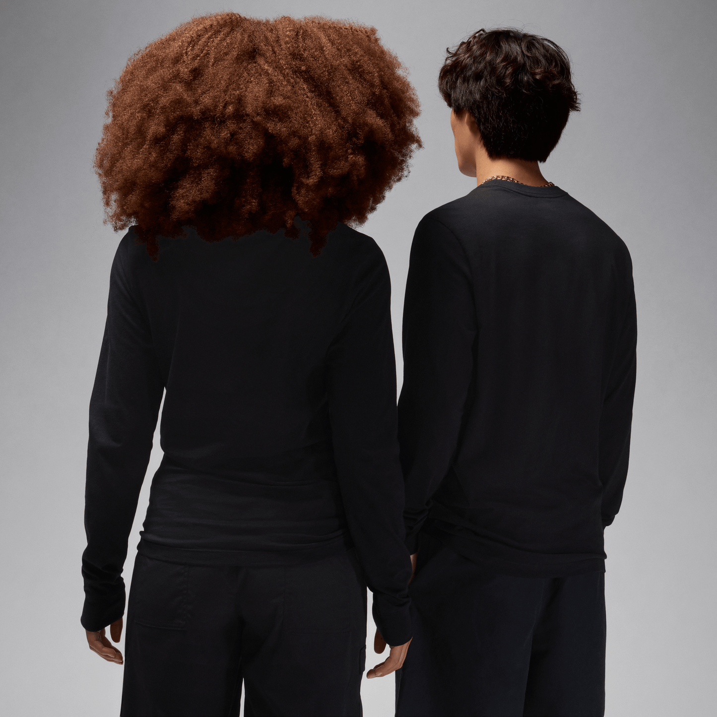 Jordan Jumpman Chimney Men's Long-Sleeve T-Shirt Black/White – CV1745-010-XS – product view 2