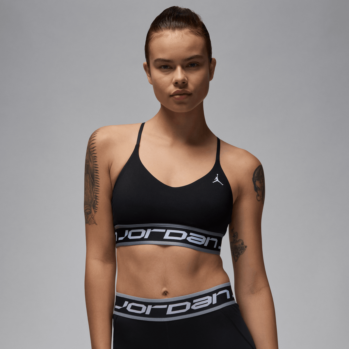 Jordan Sport Indy Women's Light Support Sports Bra Black/Stealth/Black/White – FV6498-010-XS – product image