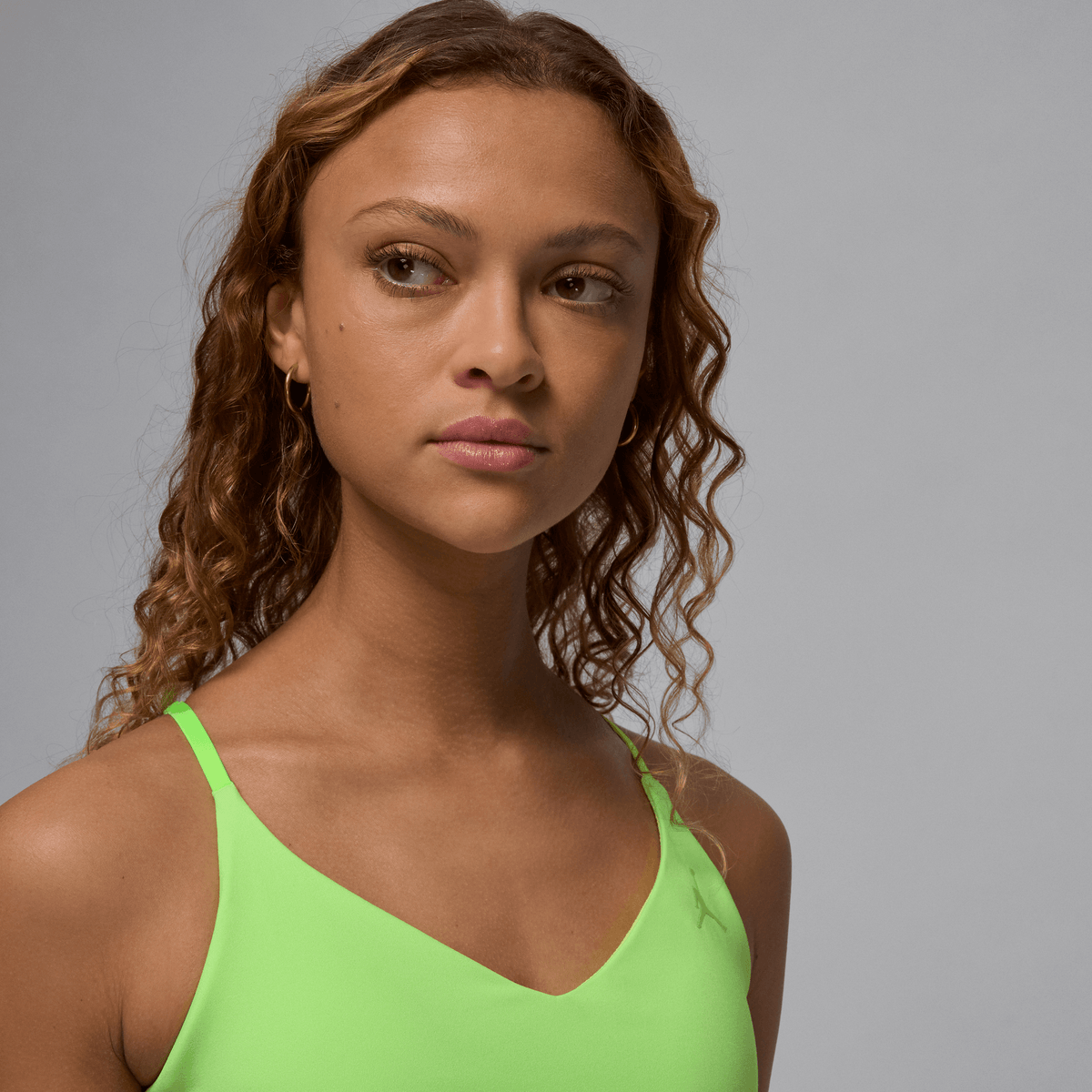 Jordan Sport Indy Women's Light Support Sports Bra Electric Green/Black/Electric Green – FV6498-358-XS – product view 3