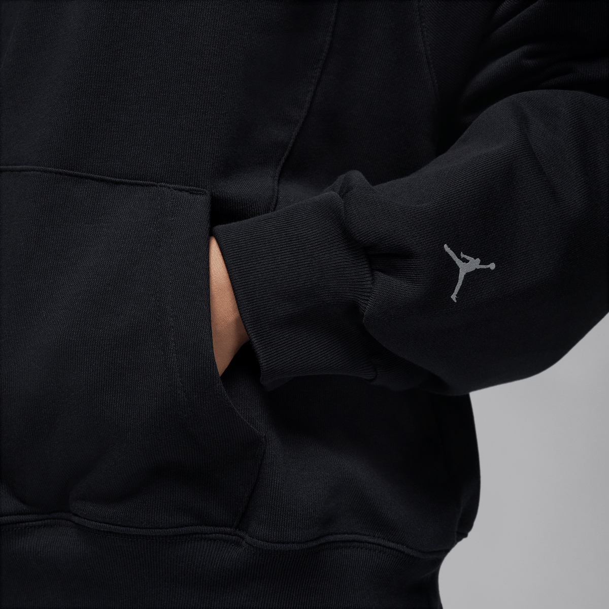 Jordan Sport Women's Graphic Fleece Hoodie Black/Stealth – FN5125-010-XS – product view 5