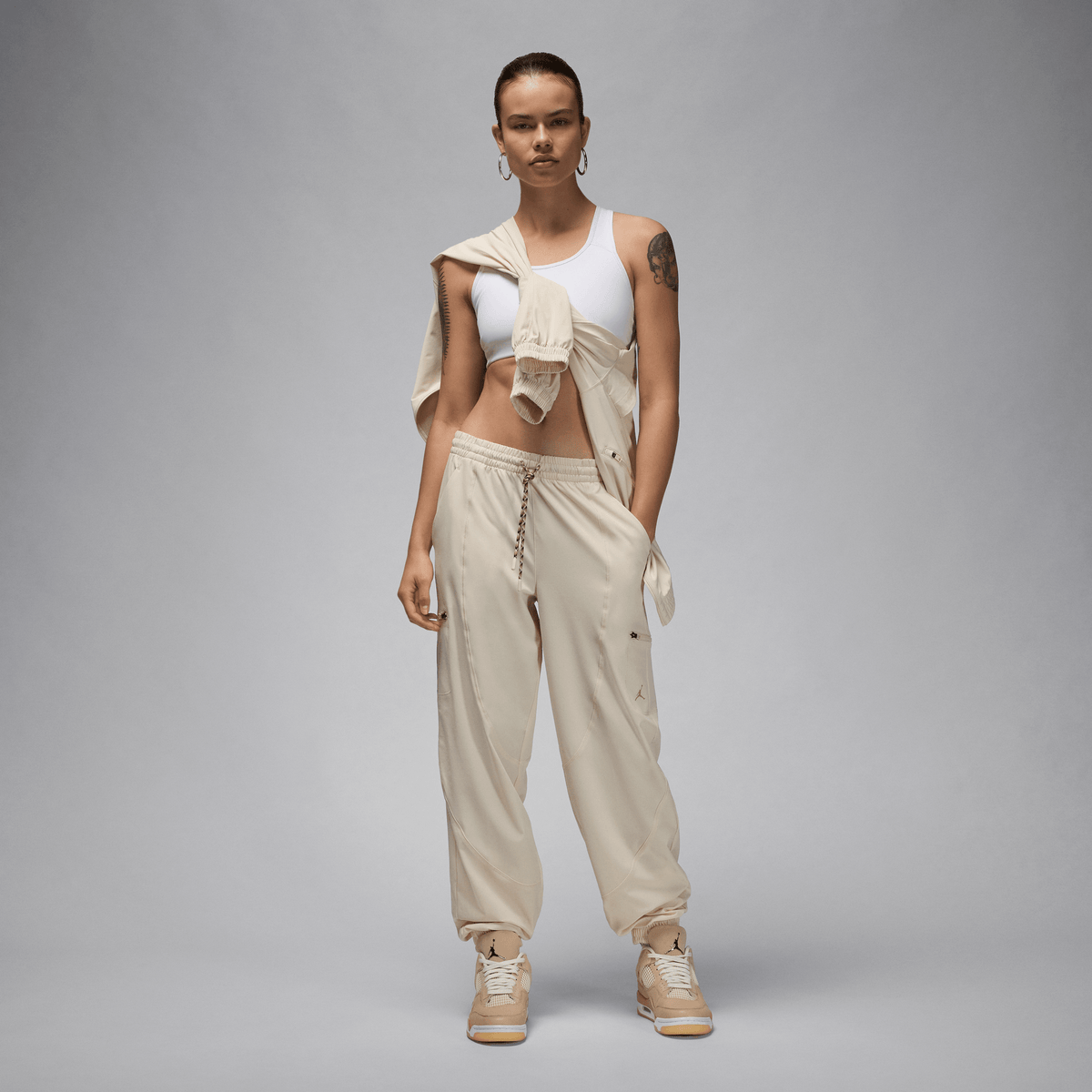 Jordan Sport Women's Tunnel Pants Legend Light Brown/Legend Medium Brown – FB4659-203-S – product view 5