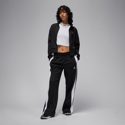 Jordan Women's Knit Jacket Black/White/White – FV7104-010-XS – product view 5
