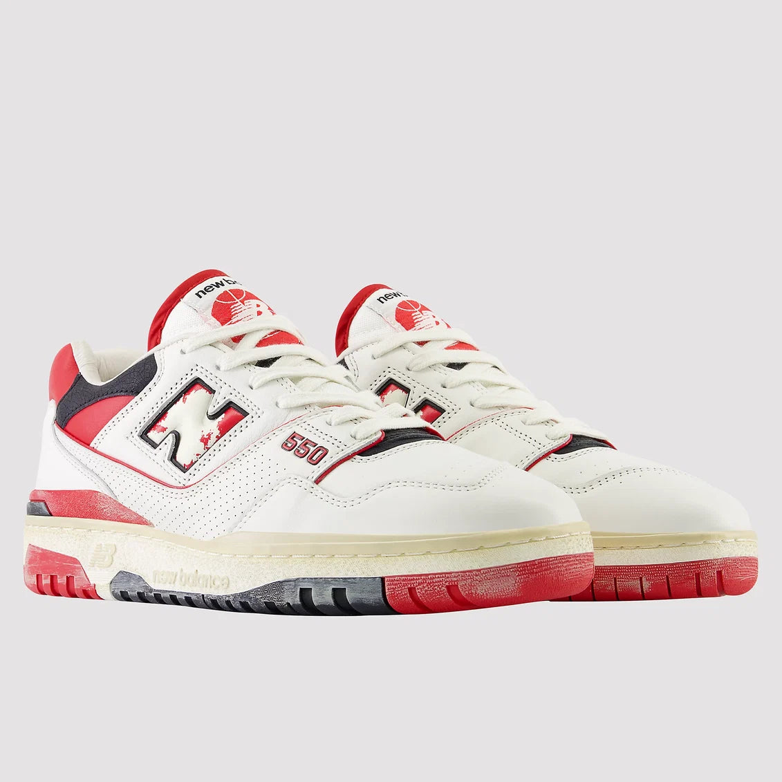 New Balance 550 Vintage Pack Team Red