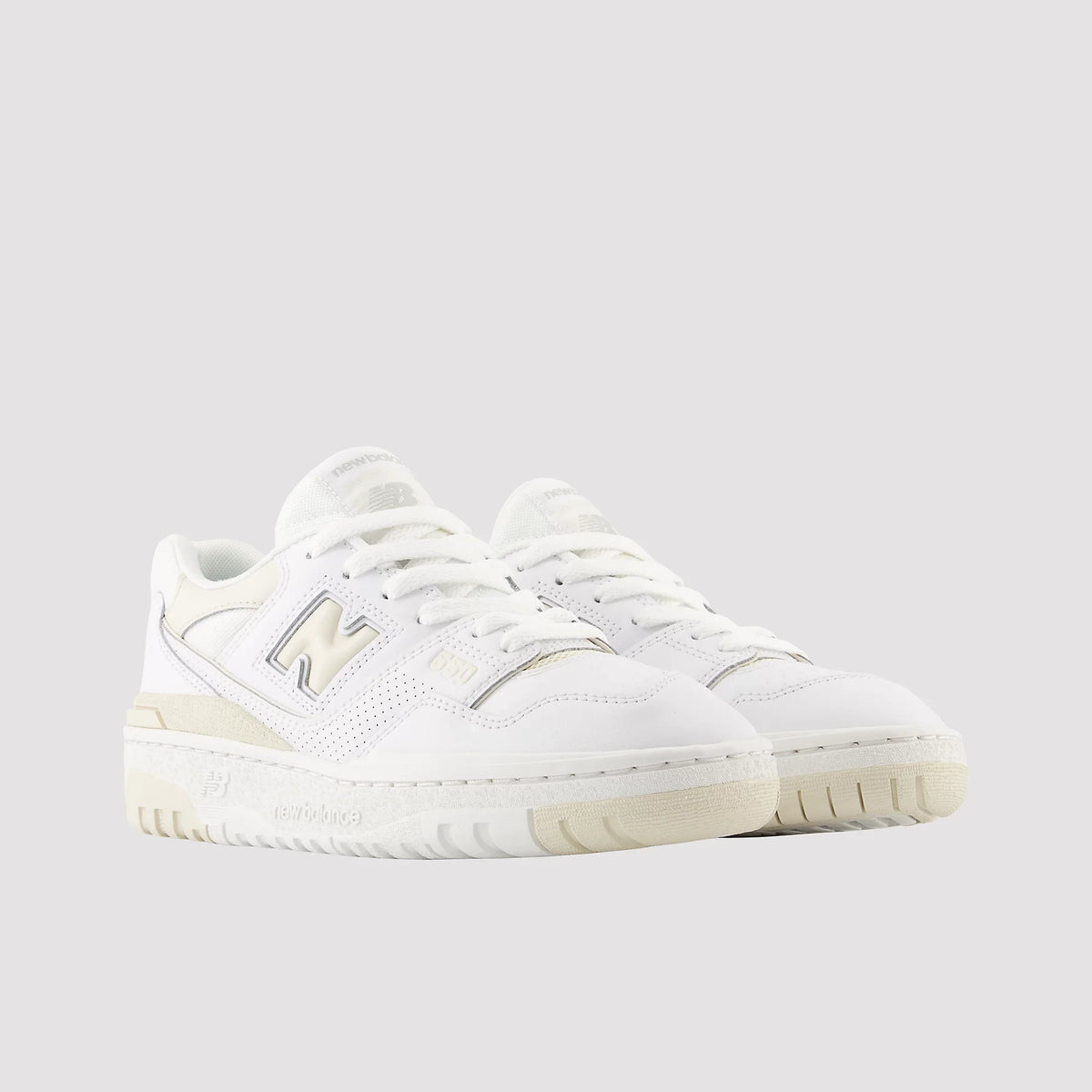 New Balance 550 White Cream Leather (GS) – GSB550BK-36 – product view 2