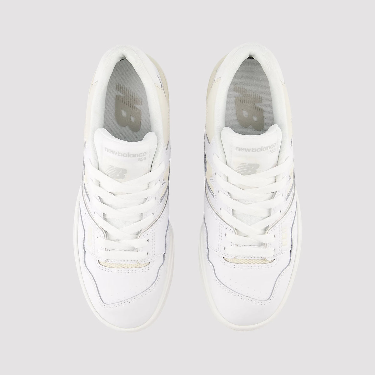 New Balance 550 White Cream Leather (GS) – GSB550BK-36 – product view 3