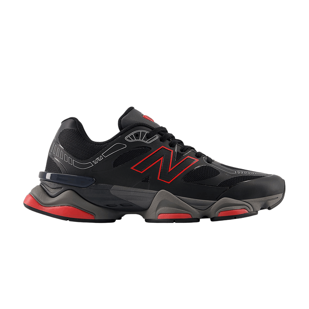 New Balance 9060 Black Red – U90606LE-42 – product image