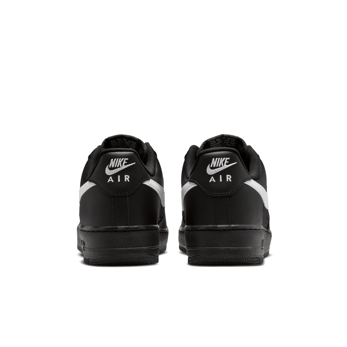 Nike Air Force 1 07 LV8 'Black White' – IR0952-001-41 – product view 4