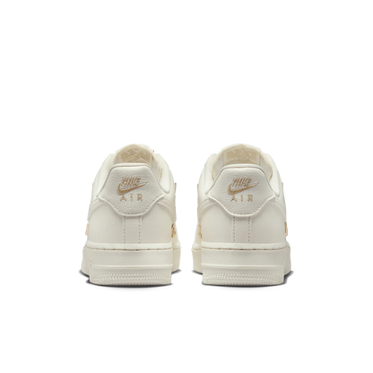 Nike Air Force 1 ’07 LX CN Sail Gold Mini Swooshes – Women’s Sneakers