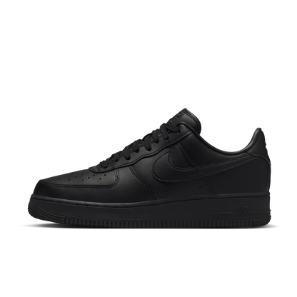 Nike Air Force 1 Low '07 Fresh Black Anthracite DM0211-001 outsole and detail view