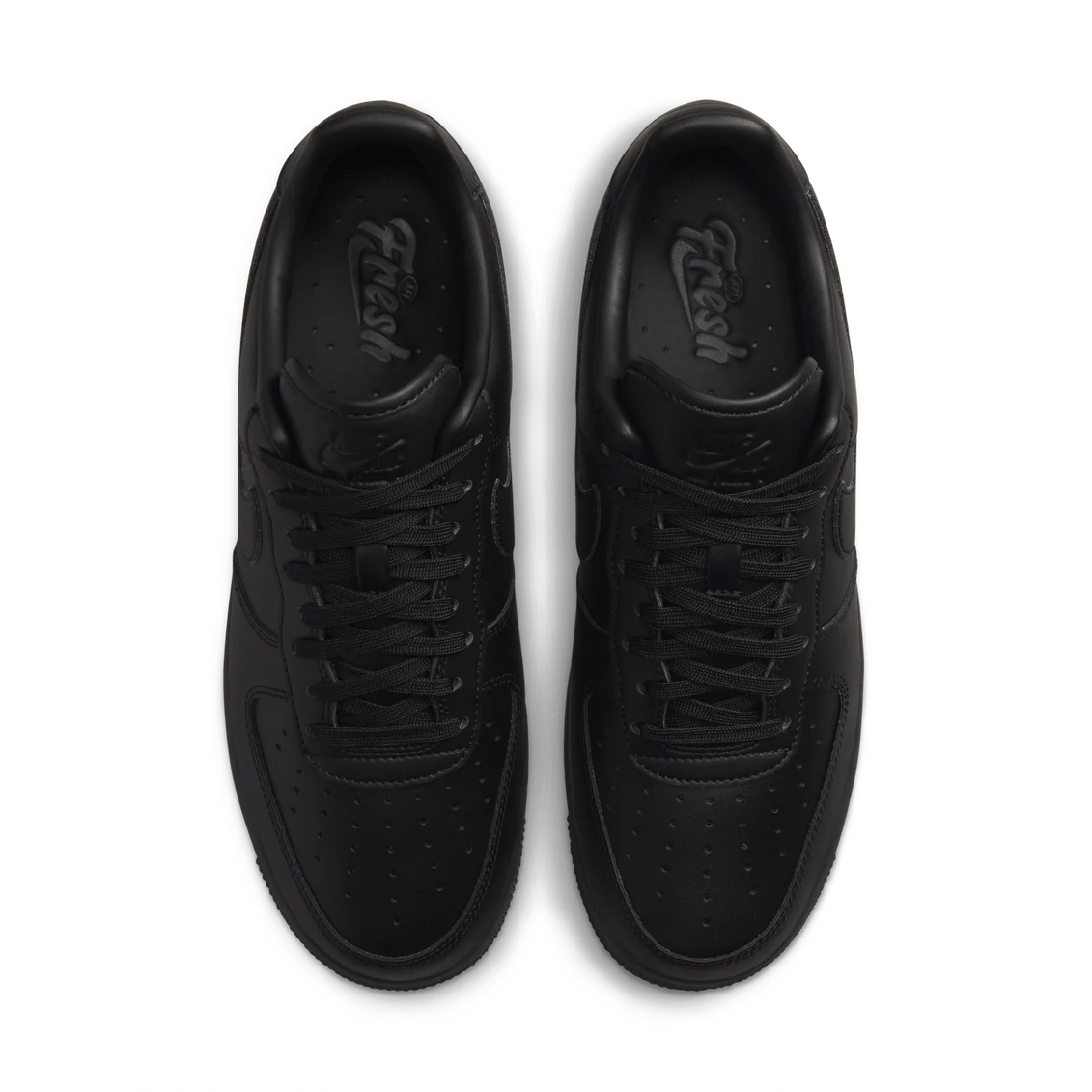 Nike Air Force 1 Low '07 Fresh Black Anthracite DM0211-001 sneaker detail