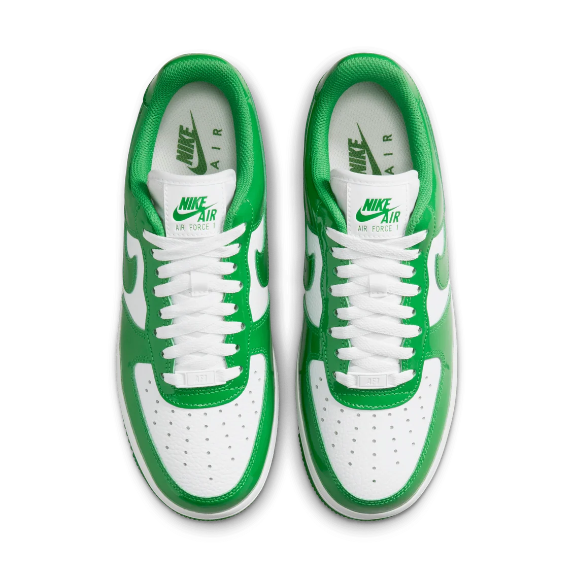Nike Air Force 1 Low '07 Kelly Green Patent Women's White Kelly Green