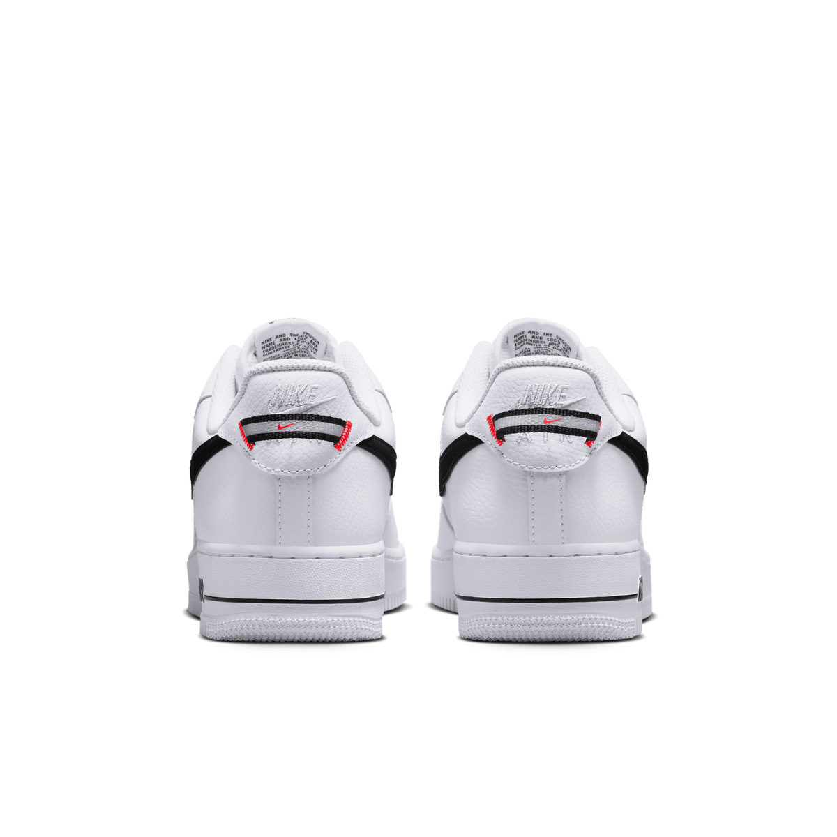 Nike Air Force 1 Low '07 LV8 White Black Bright Crimson – HV9509-100-41 – product view 4