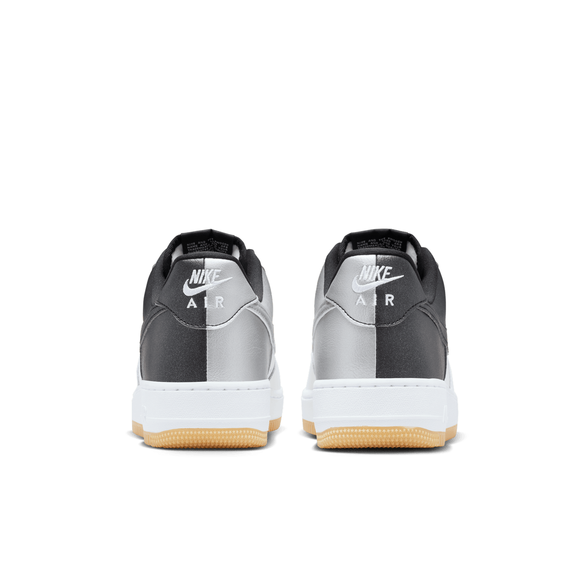 Nike Air Force 1 Low '07 LV8 White Black Metallic Silver – IB6847-100-42 – product view 4