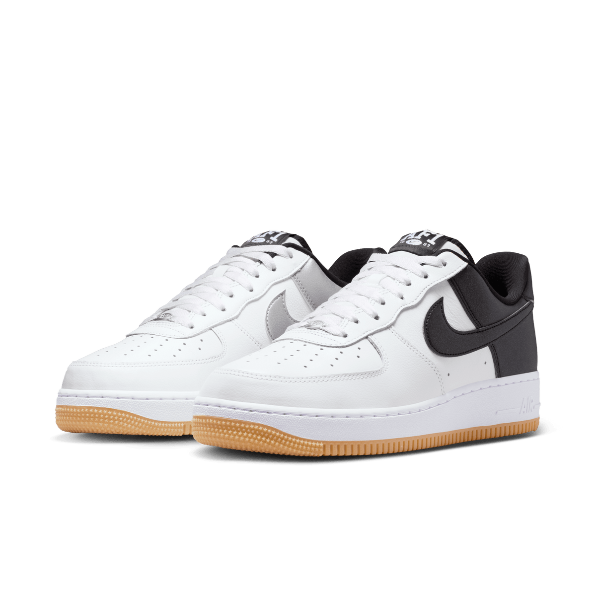 Nike Air Force 1 Low '07 LV8 White Black Metallic Silver – IB6847-100-42 – product view 2