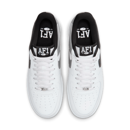 Nike Air Force 1 Low '07 LV8 White Black Metallic Silver – IB6847-100-42 – product view 3