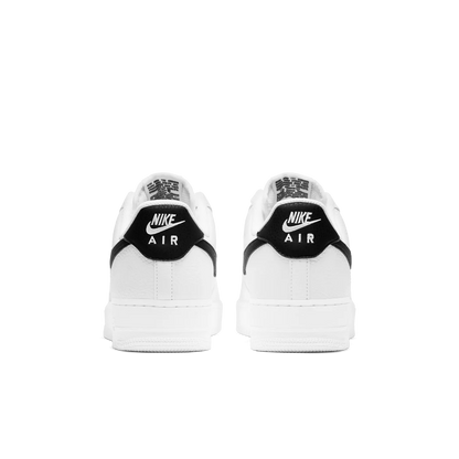 Nike Air Force 1 Low '07 White Black Pebbled Leather