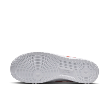 Nike Air Force 1 Low ’07 White Light Crimson Gold Charm – Women’s Sneakers