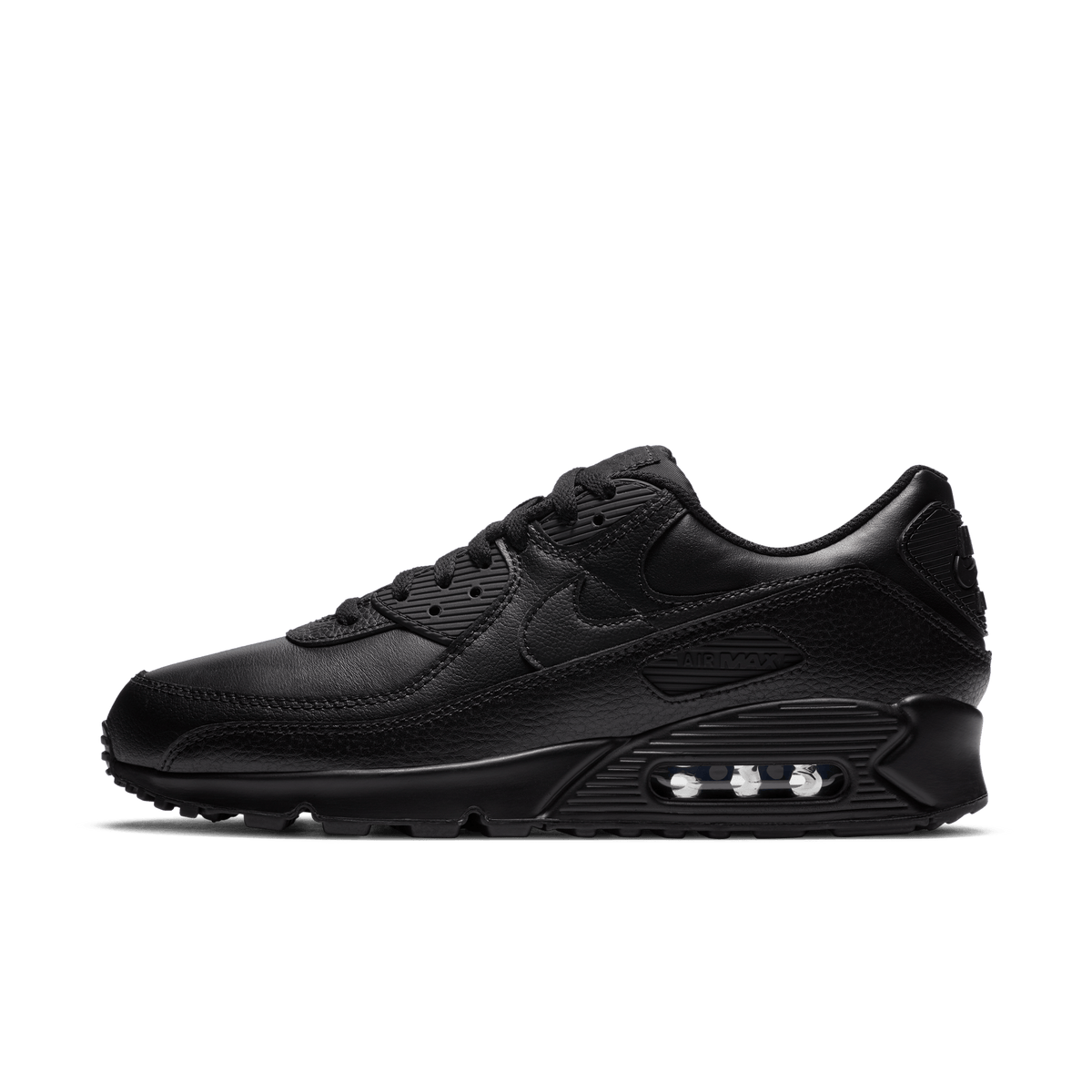 Nike Air Max 90 Leather Triple Black – CZ5594-001-40.5 – product view 5