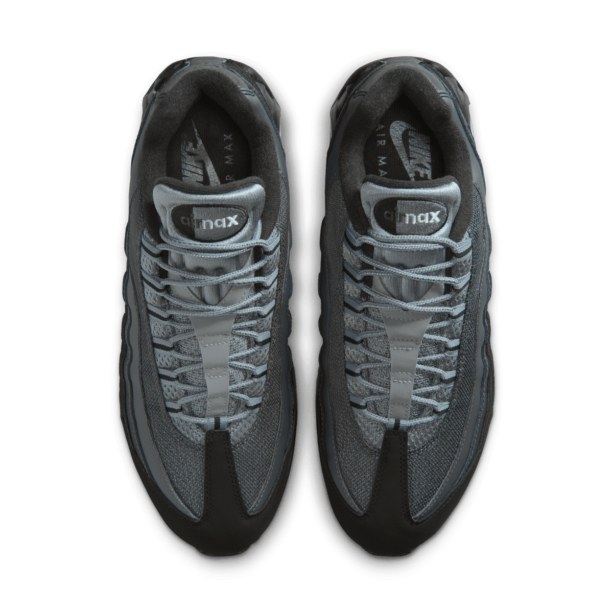 Nike Air Max 95 'Big Bubble - Black Metallic Silver' – IQ0285-010-41 – product view 3