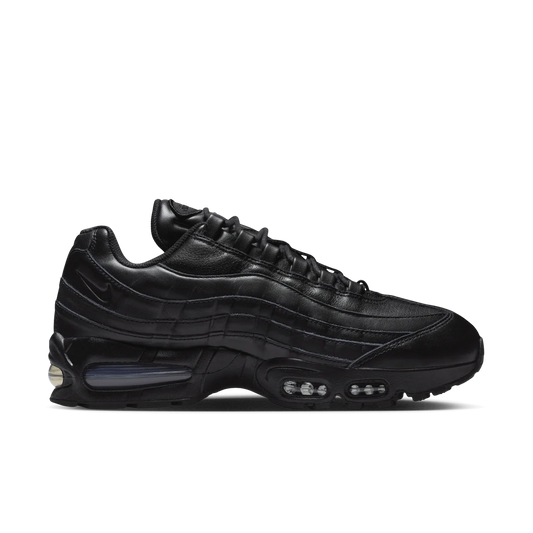 Nike Air Max 95 QS Big Bubble Black Leather men's sneakers
