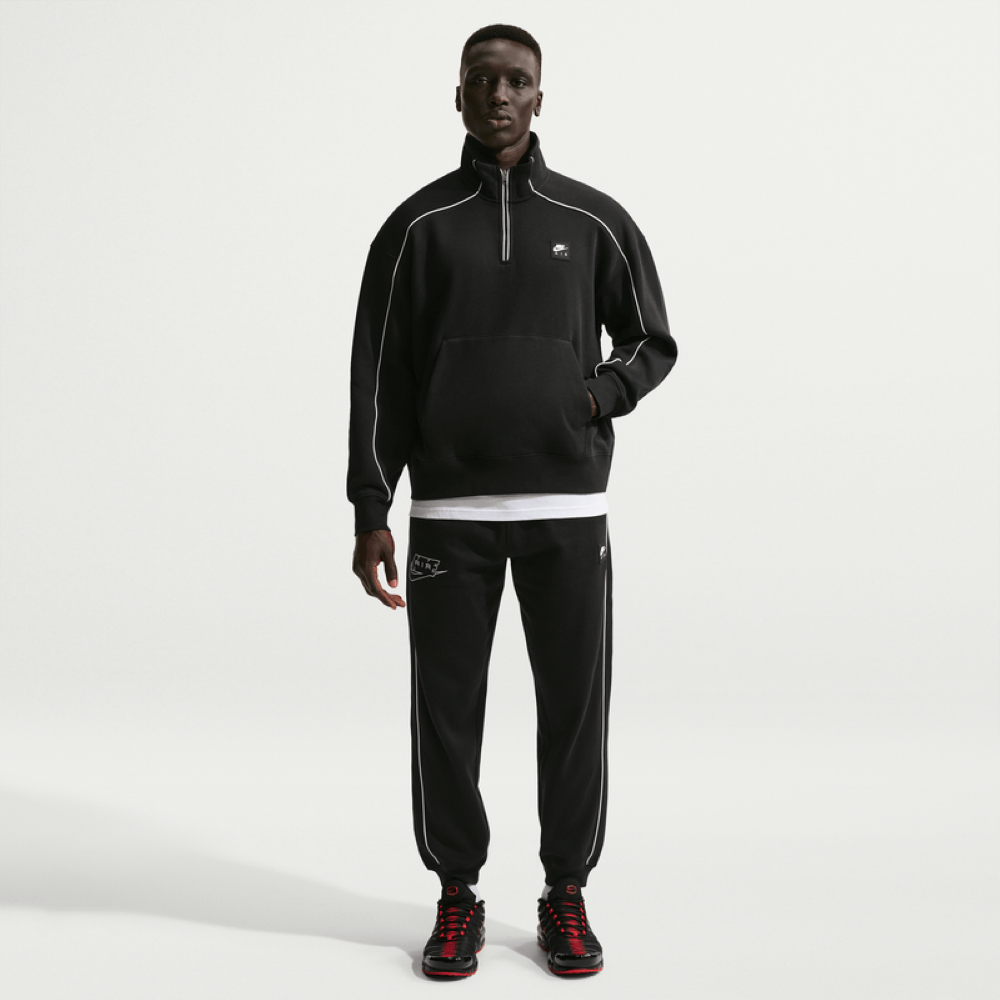 Nike Air Men's Fleece Quarter-Zip Top Black – II3143-010-M – product image