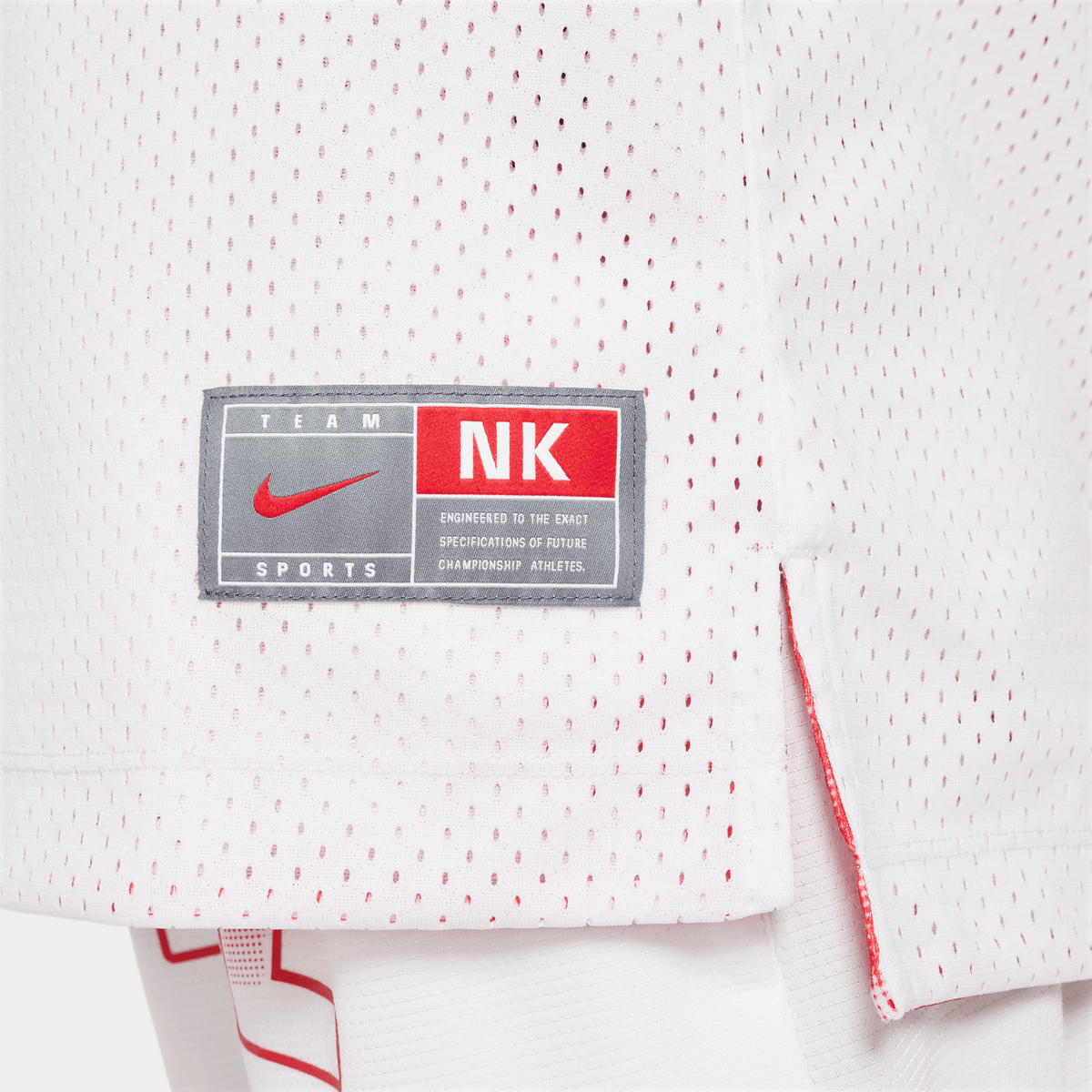 Nike Culture of Basketball Older Kids' Reversible Jersey White/University Red/University Red – FN8348-100-XS – product view 4