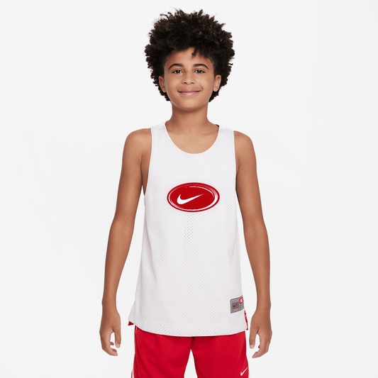Nike Culture of Basketball Older Kids' Reversible Jersey White/University Red/University Red – FN8348-100-XS – product image