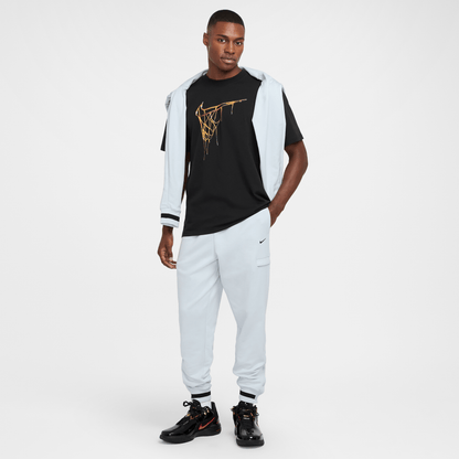 Nike DNA Men's Therma-FIT Basketball Trousers Pure Platinum/Black – FZ0666-043-S – product view 5