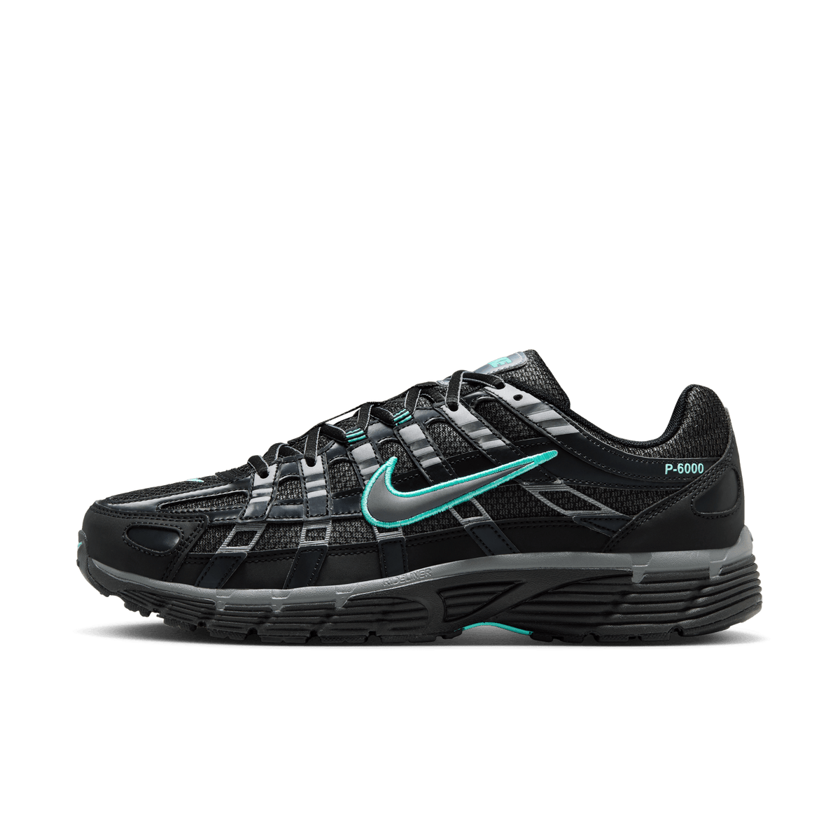 Nike P-6000 Black Hyper Turquoise Cool Grey – IR1477-010-41 – product view 5