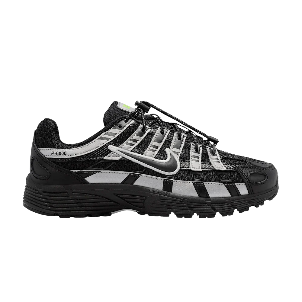 Nike P-6000 Black Metallic Silver Volt Ice (GS)