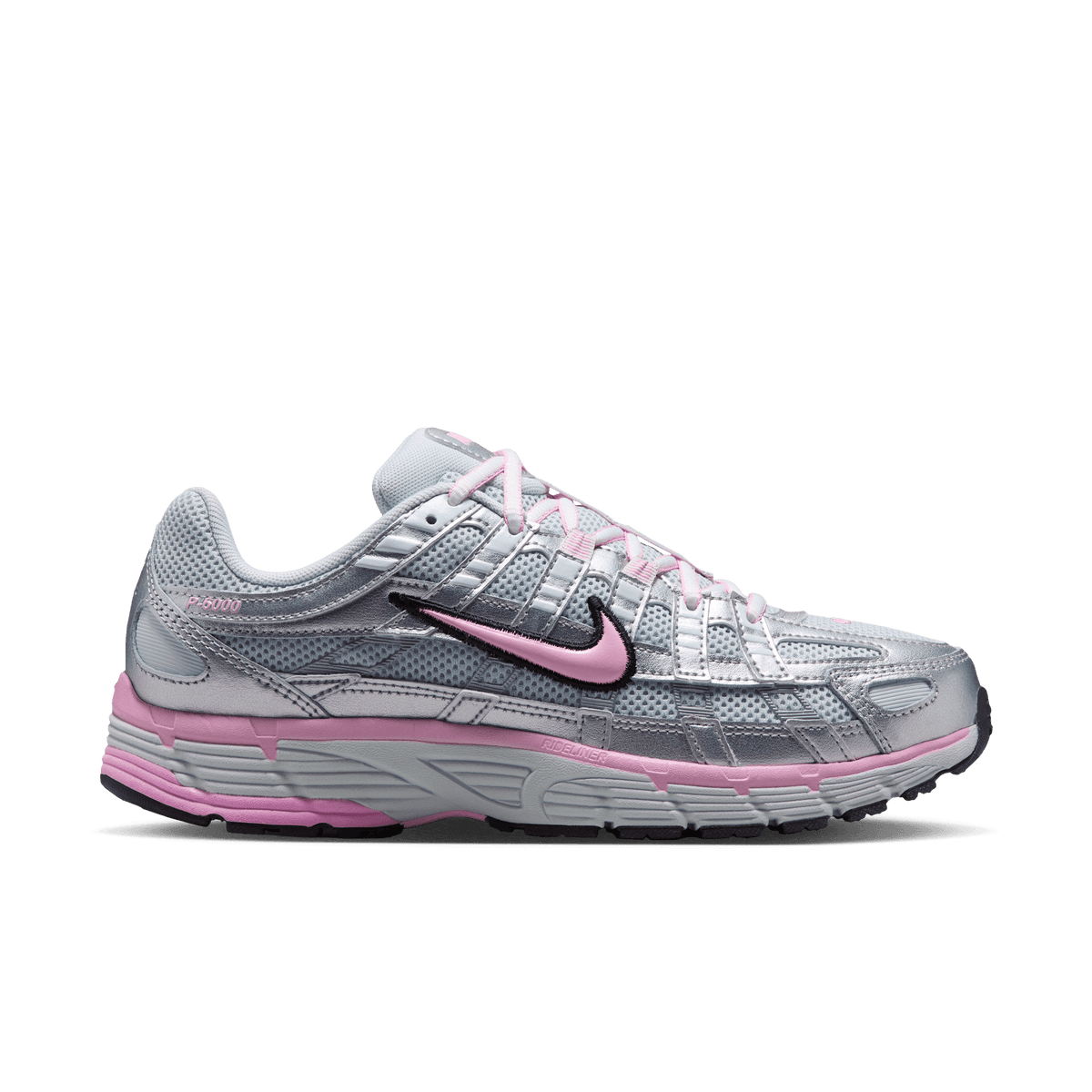 Nike P-6000 Pure Platinum Metallic Silver Black Pink (Women's) – BV1021-020-39 – product image
