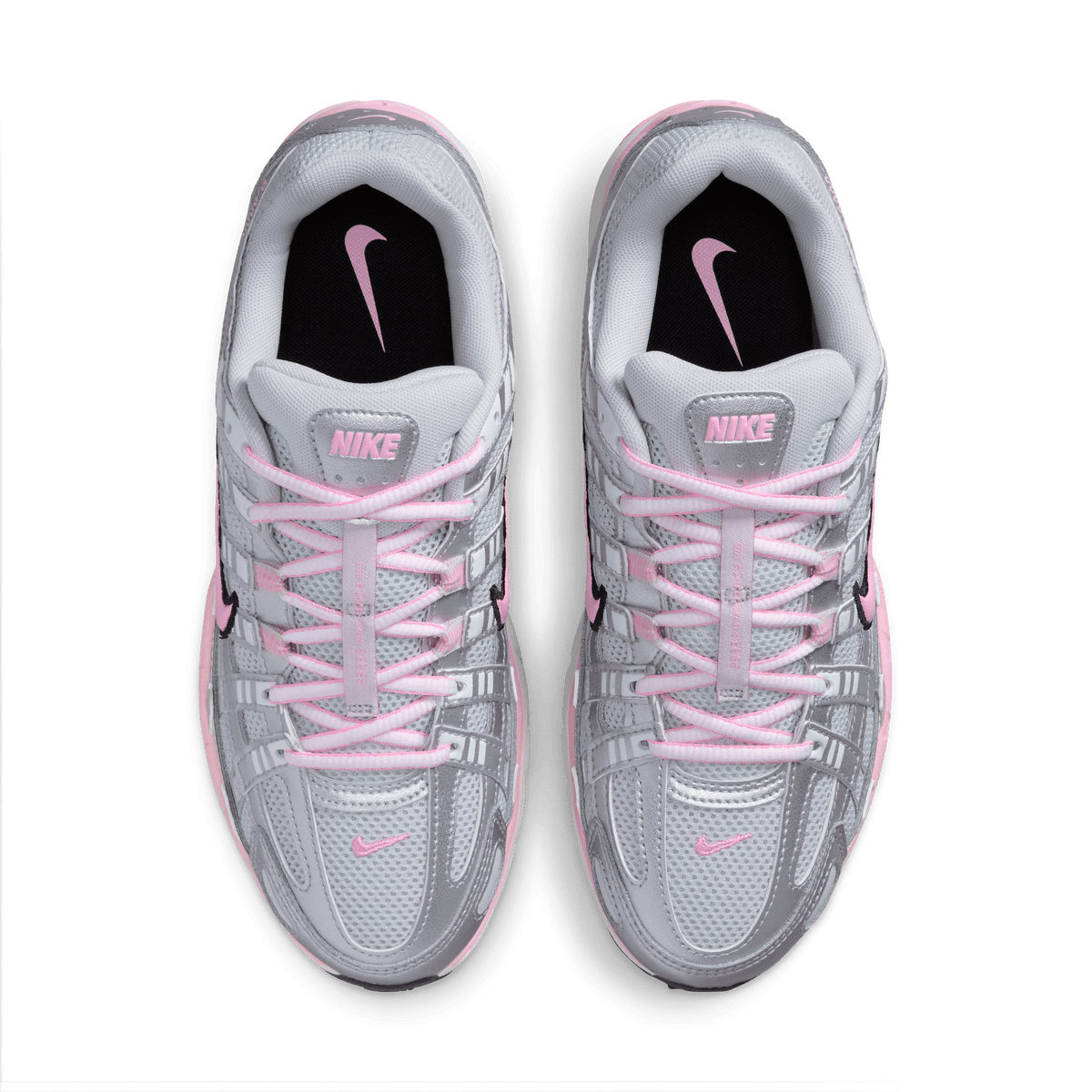 Nike P-6000 Pure Platinum Metallic Silver Black Pink (Women's) – BV1021-020-39 – product view 3