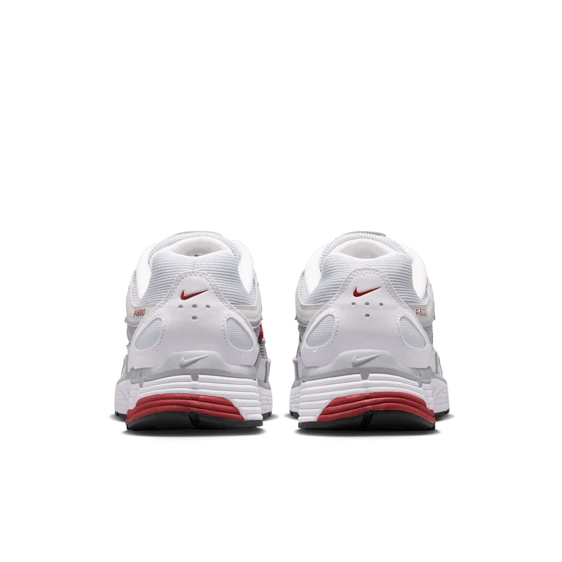 Nike P-6000 White Platinum Red