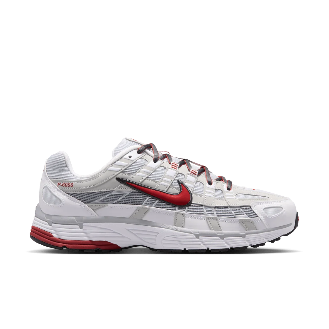 Nike P-6000 White Platinum Red