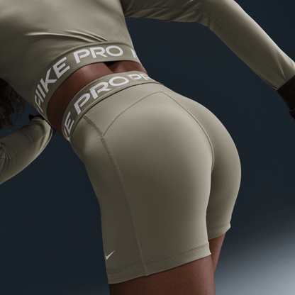 Nike Pro 365 Women's Shorts Light Army/White – CZ9831-320-L – product view 5