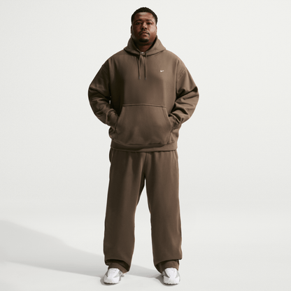 Nike Solo Swoosh Men's Pullover Hoodie Dark Hazel/White – HV1082-212-S – product view 5