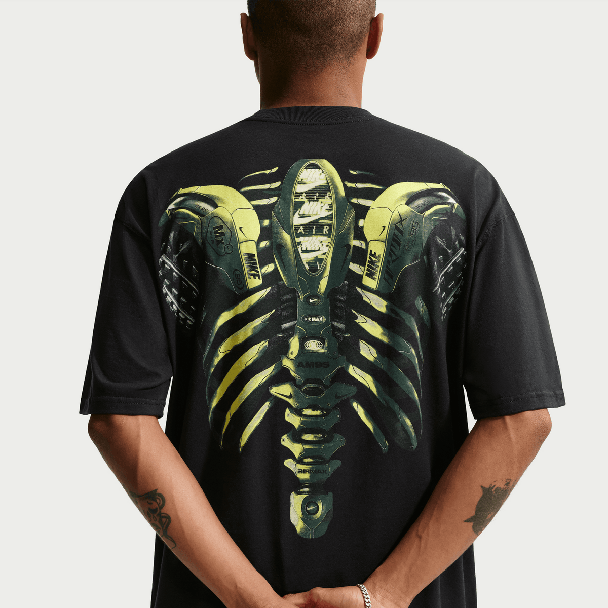 Nike Sportswear Max90 Tee Black/Volt Ice – IQ1009-010-S – product view 4