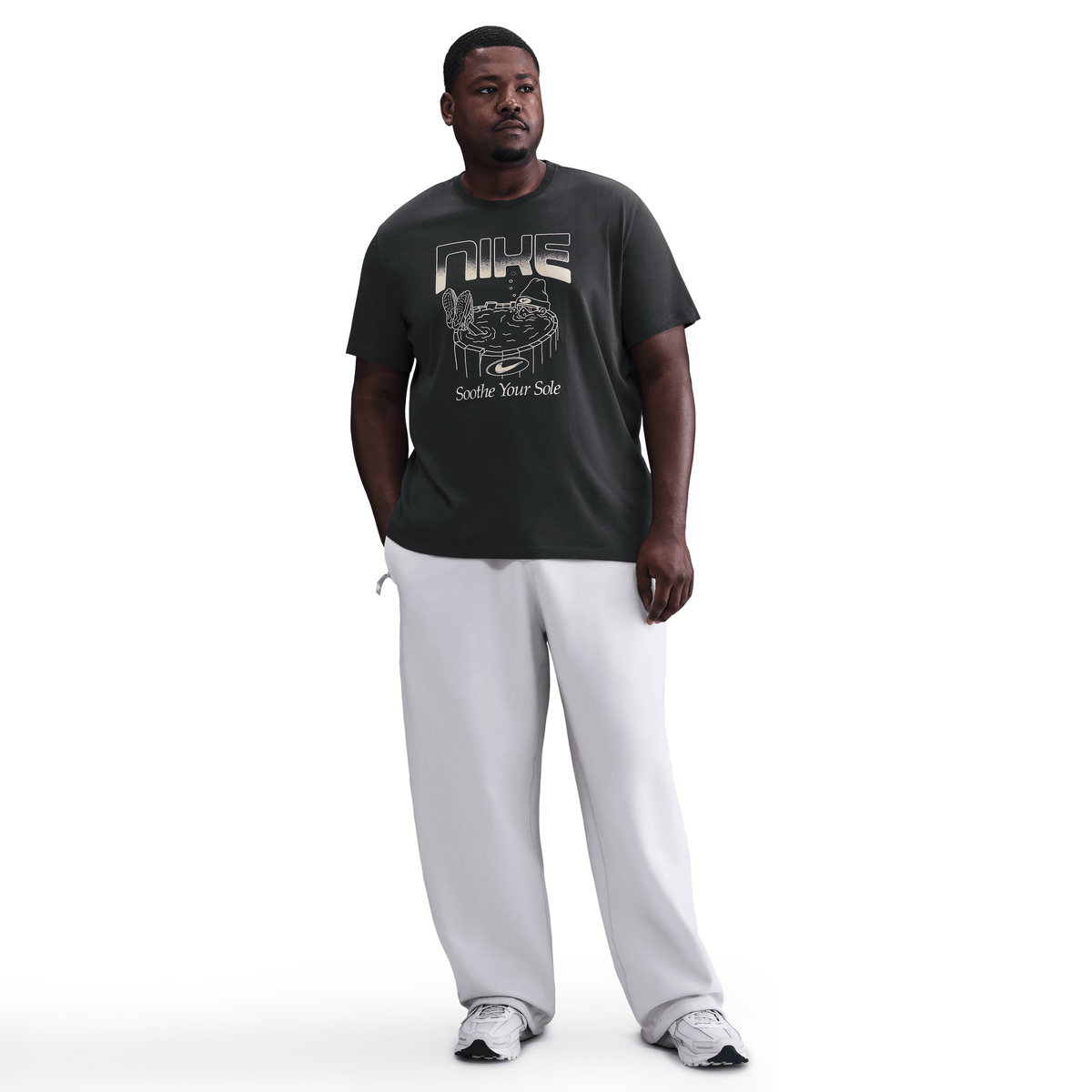 Nike Sportswear T-Shirt Off-Noir – HQ9264-045-S – product view 5
