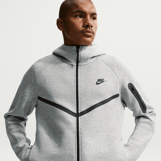 Nike Sportswear Tech Fleece Full Zip Hoodie Dark Grey Heather – HV0949-063-M – product image
