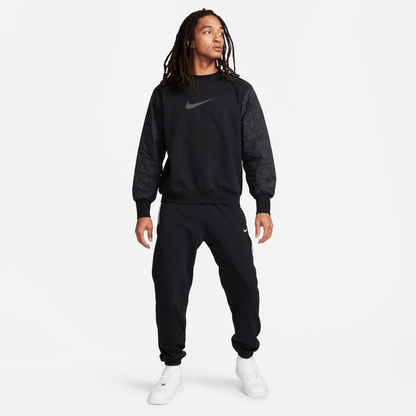 Nike Standard Issue Men's Basketball Crew-Neck Sweatshirt Black/Anthracite – FN2667-010-S – product view 5