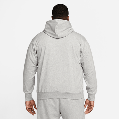 Nike Standard Issue Men's Dri-FIT Full-Zip Basketball Hoodie Dark Grey Heather/Pale Ivory – DQ5816-063-S – product view 4